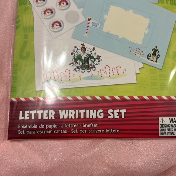 The Christmas Shoppe Letter Writing Set NWT - Picture 3 of 7